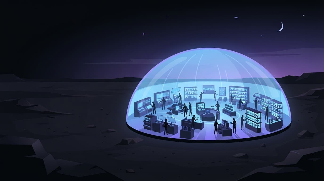 Illustration: NASA Seeks Volunteers for Yearlong Simulated Moon, Mars Mission